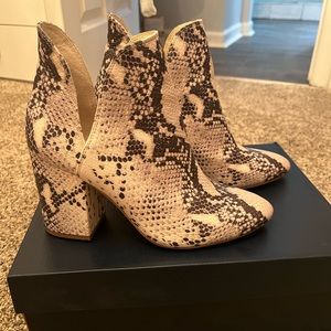 Steve Madden size 9 booties.